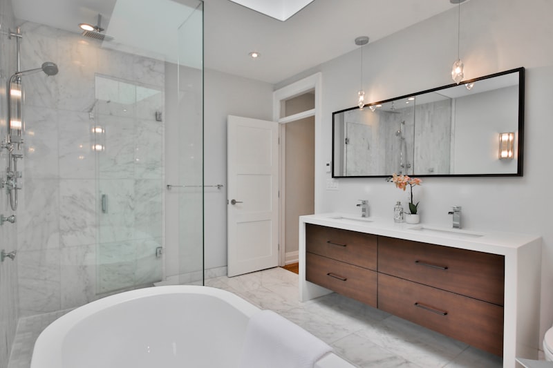 Remodeled bathroom