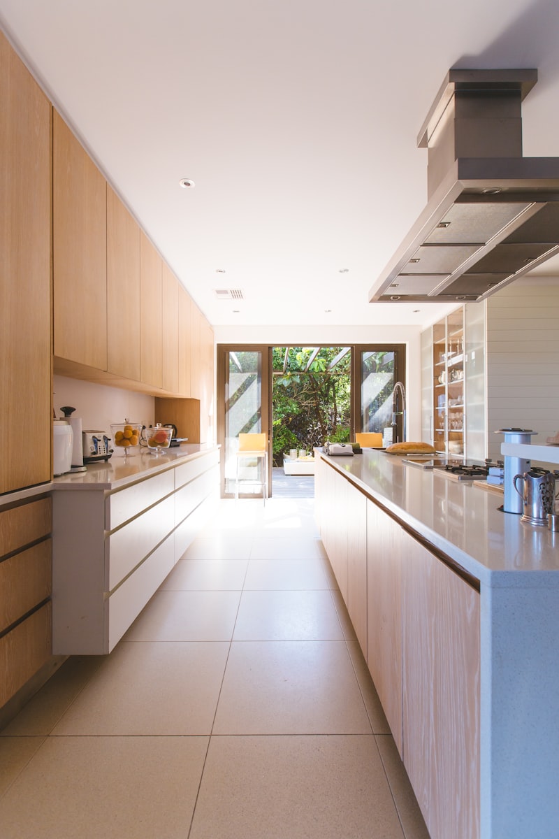 Remodeled kitchen