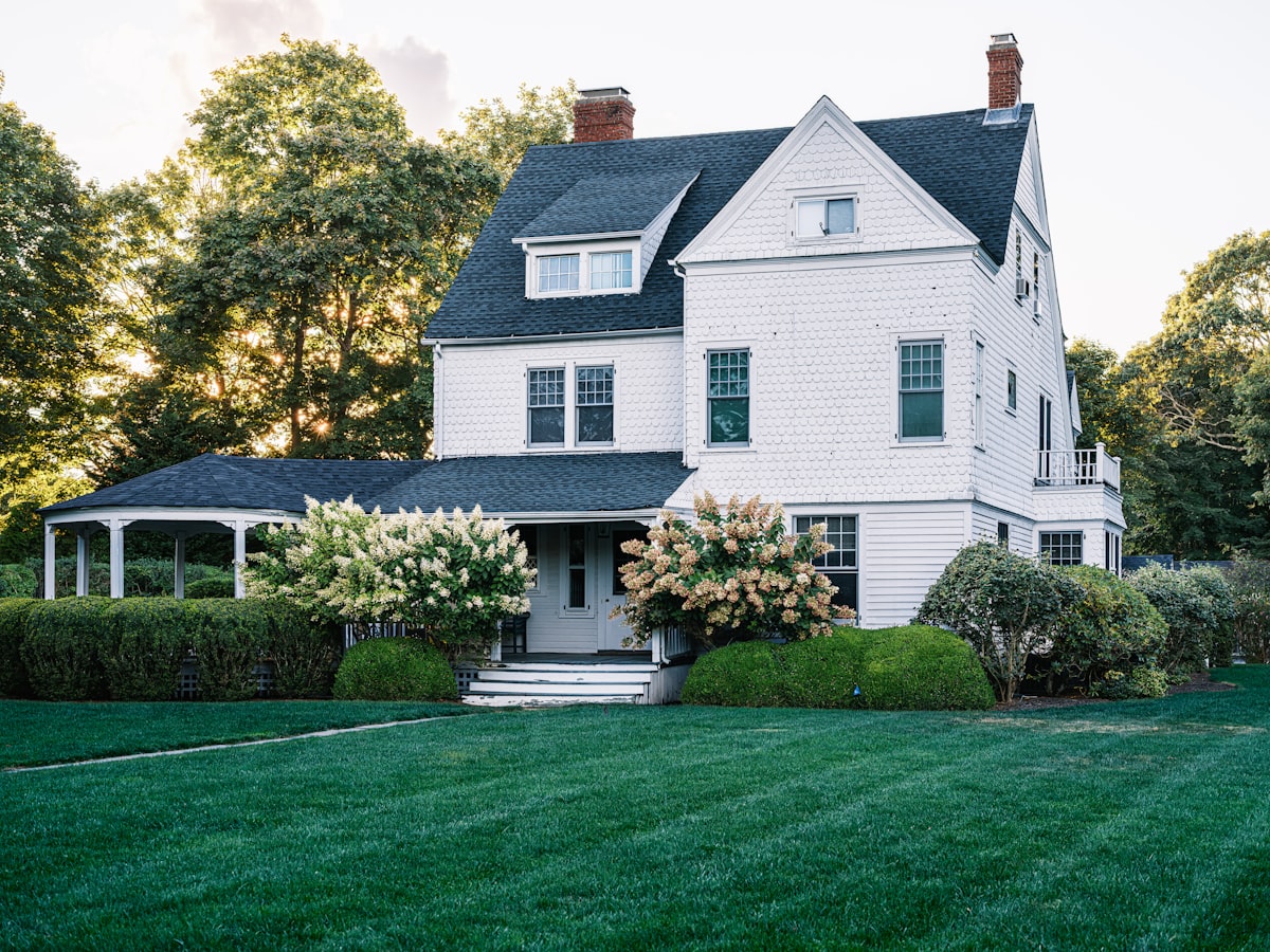 Large custom bay window with natural light